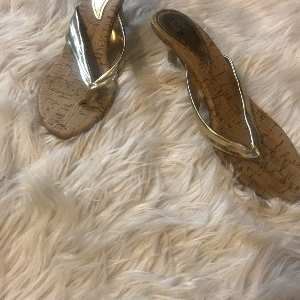 Gold Sandals